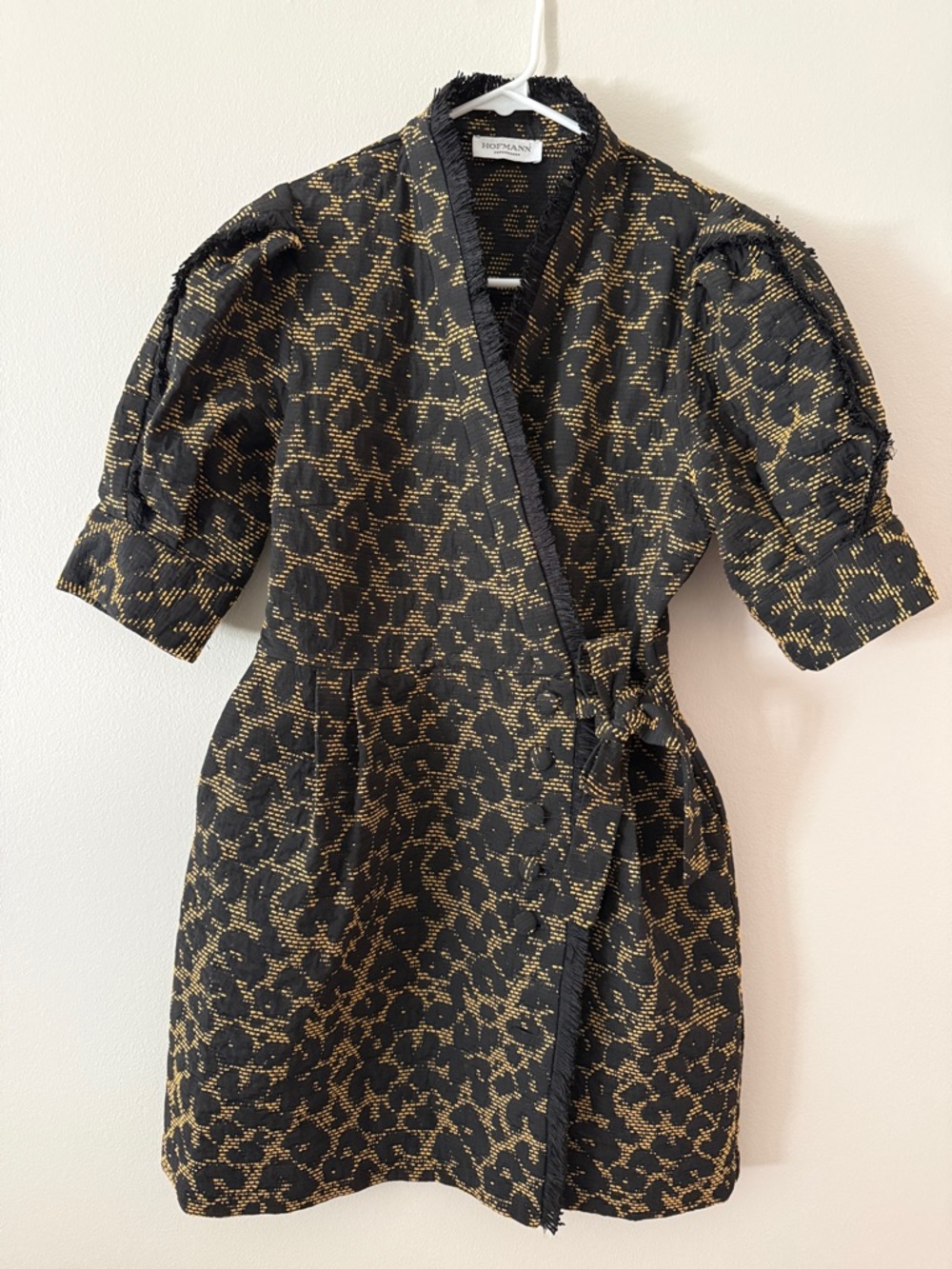 Hofman Copenhagen contemporary leopard cocktail dress
